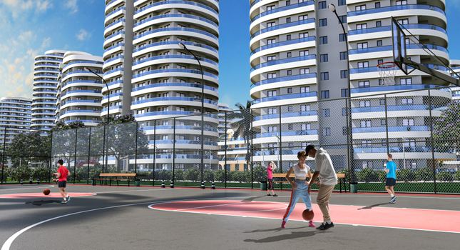Ocean Life Residence spor sahaları