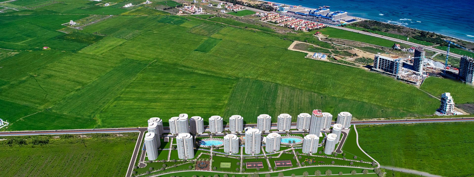 Ocean Life Residence İskele çevre görünümü