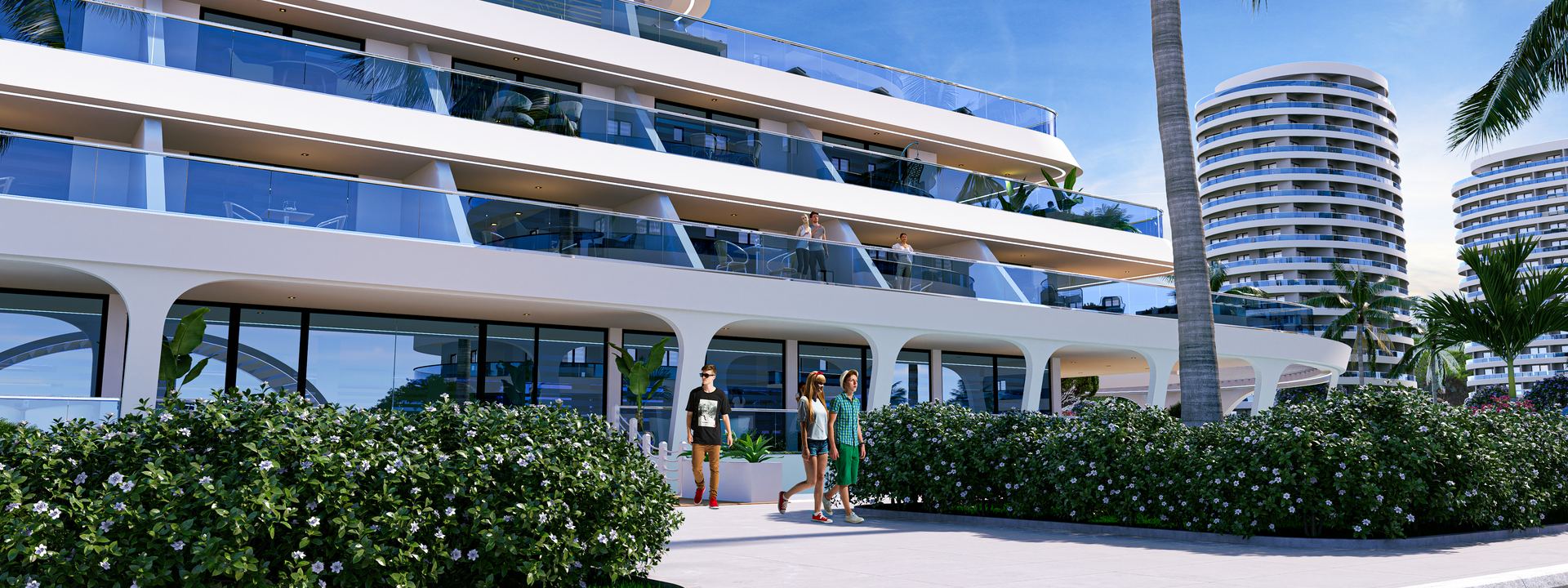 Ocean Life Residence mimari görünüm