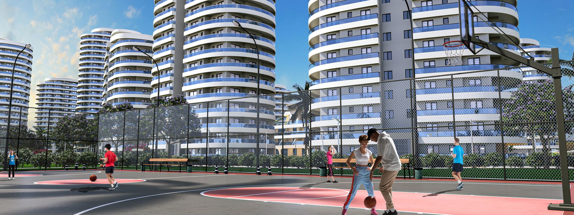 Ocean Life Residence spor alanları
