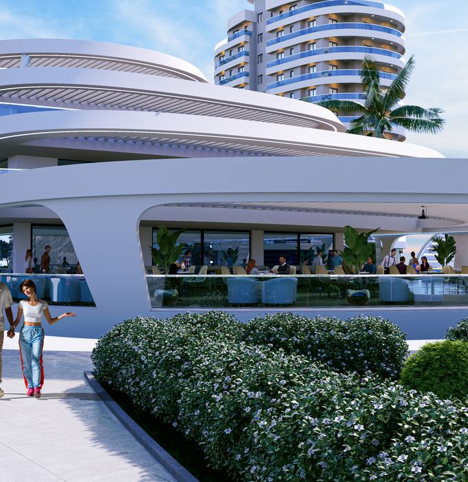 Ocean Life Residence 1+1 yaşam örneği