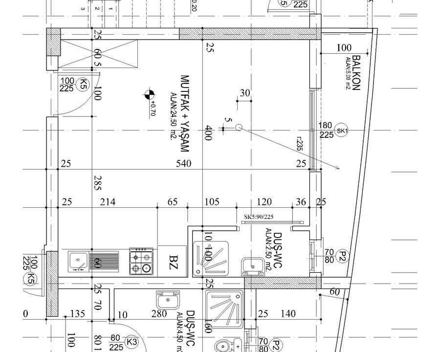 Ocean Life Residence Afalina plan görseli