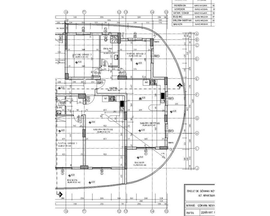 Ocean Life Residence Beluga plan görseli