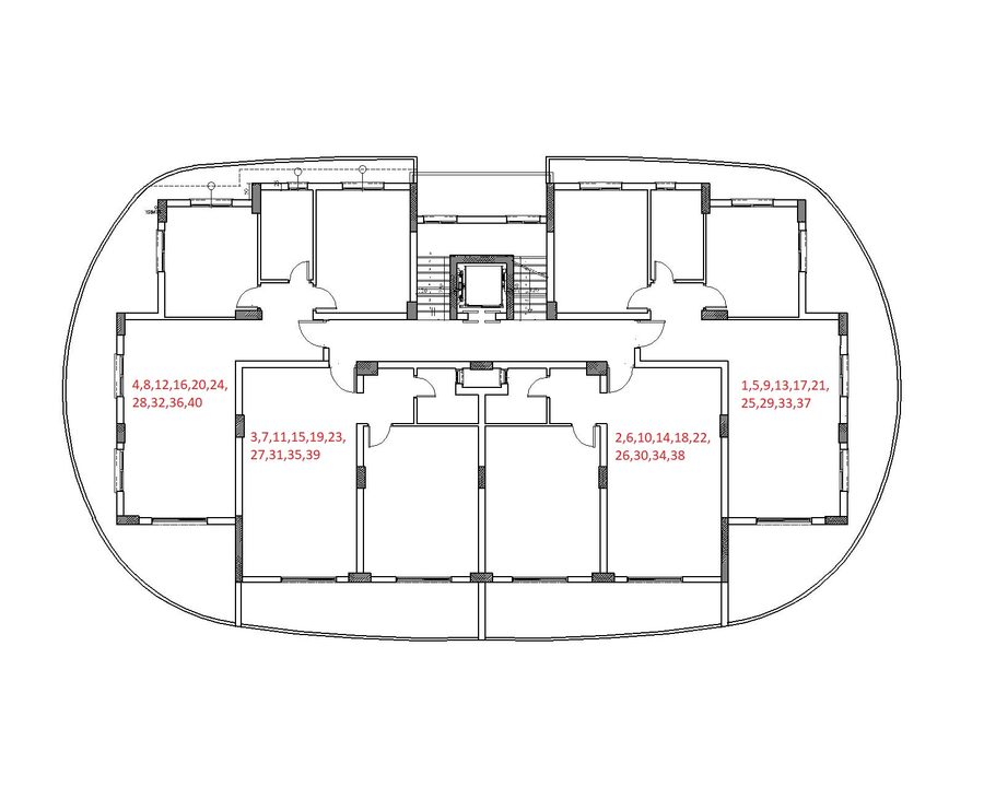 Ocean Life Residence Orca tip planı