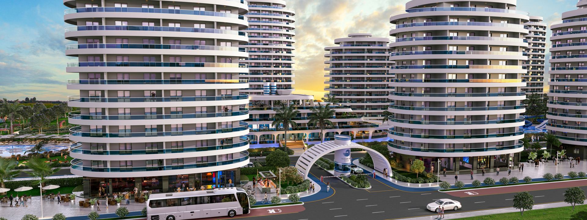 Ocean Life Residence genel görünüm